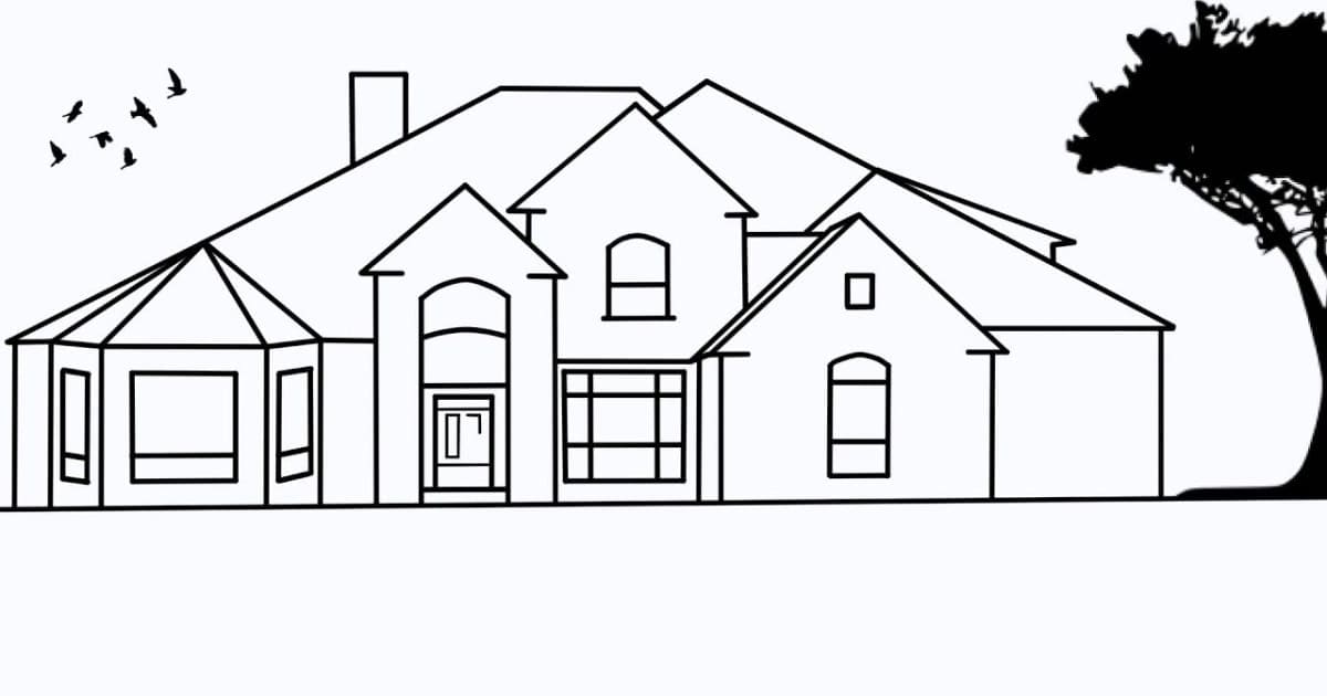 What does a house wear?